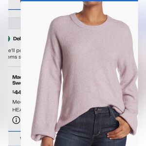 madewell Lavender Sweater